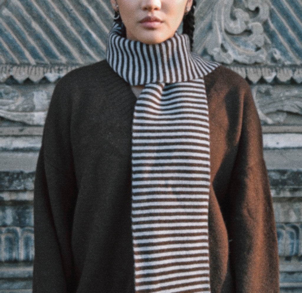 Scarf (Sheep-Mix) – 50% yak wool, 50% sheep's wool