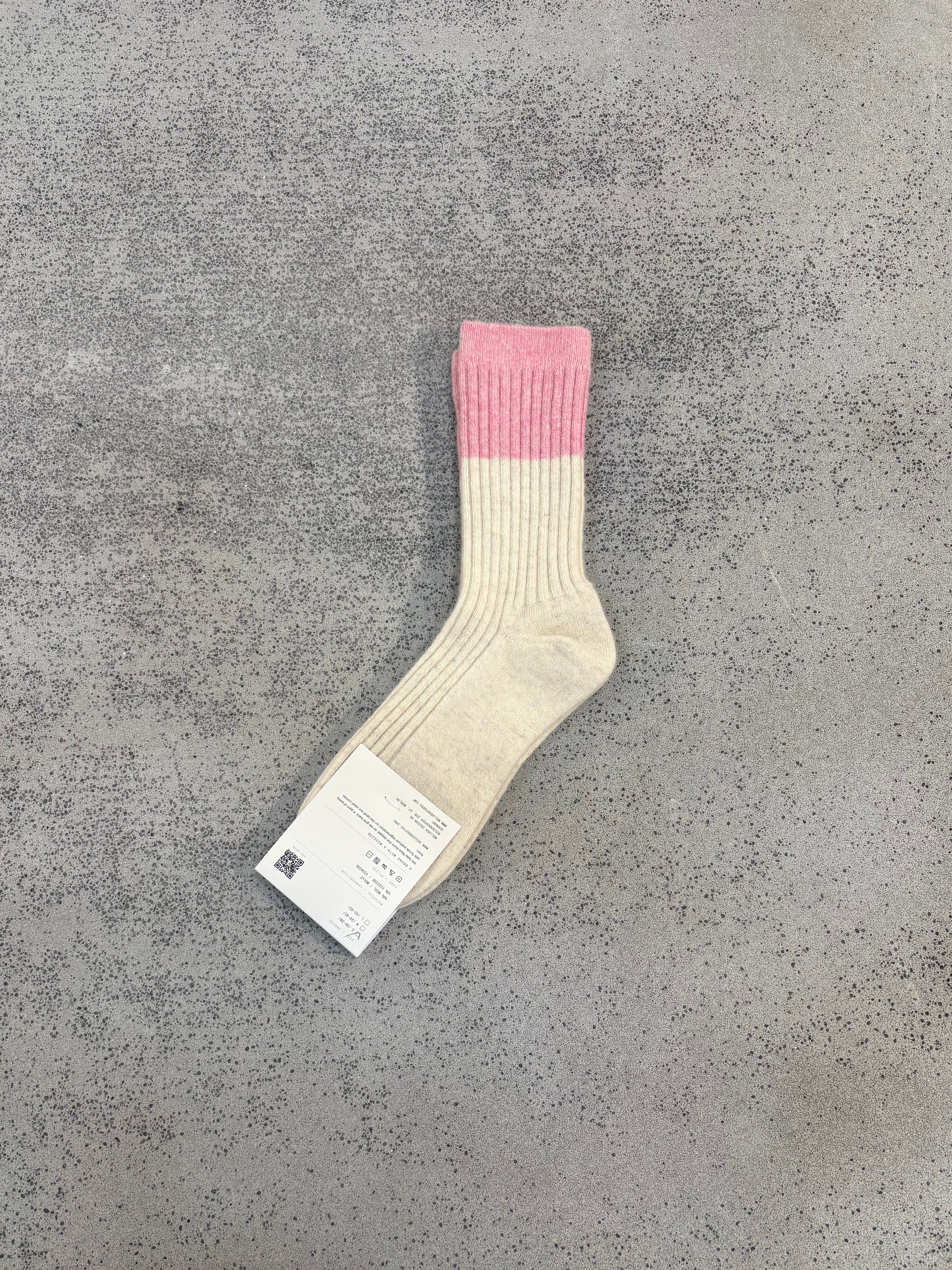 Wollsocken mit Bündchen