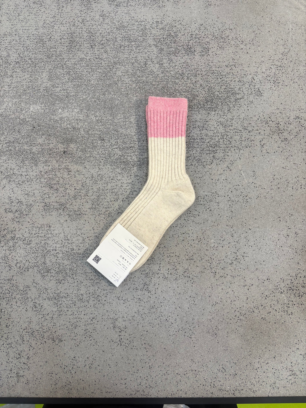 Wollsocken Bündchen