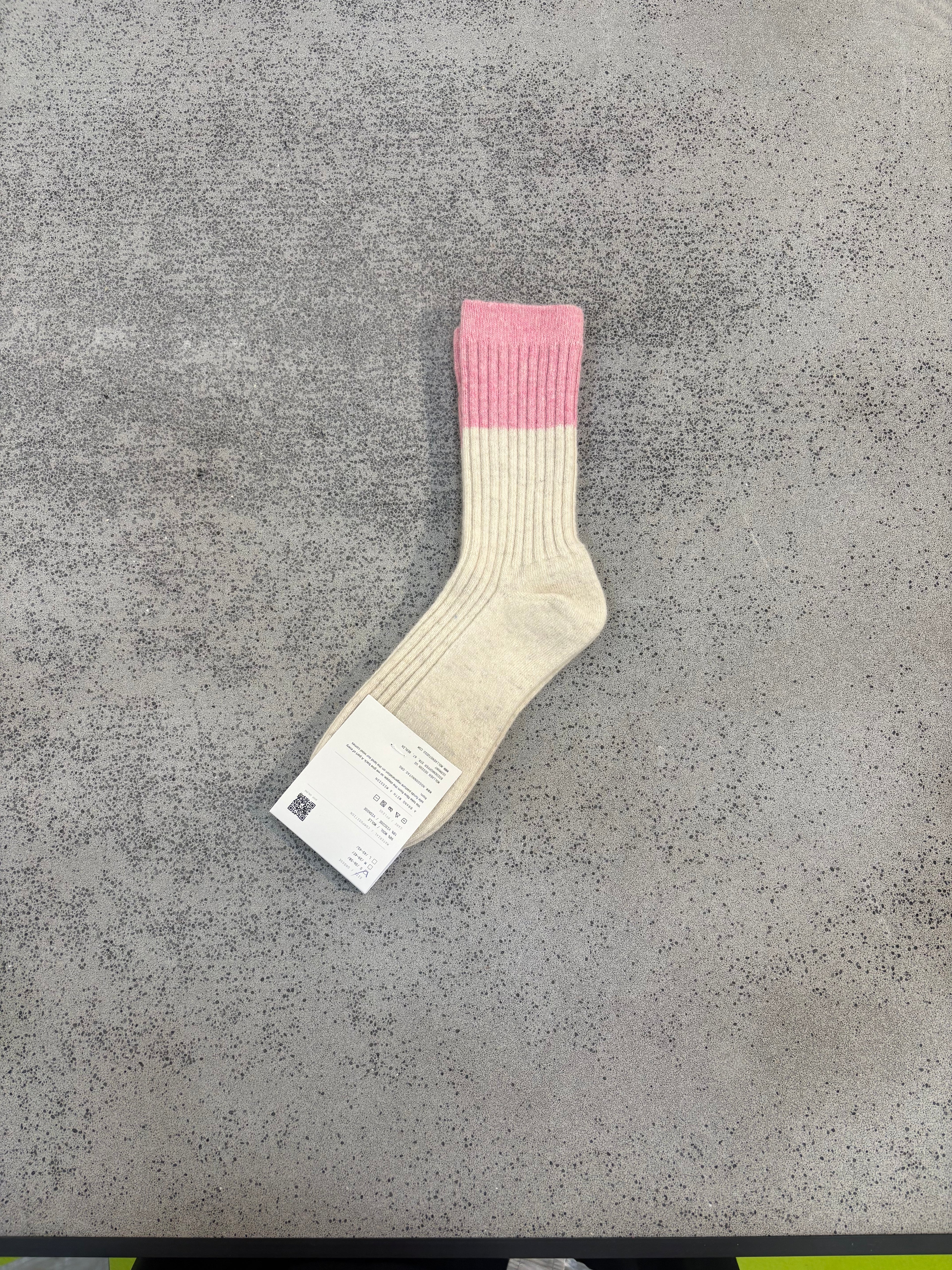 Wollsocken Bündchen