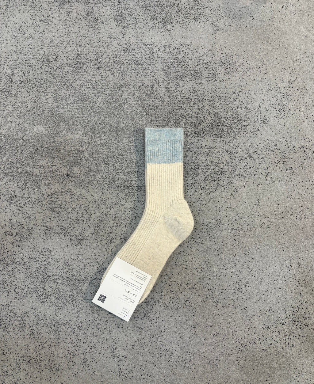 Wollsocken mit Bündchen