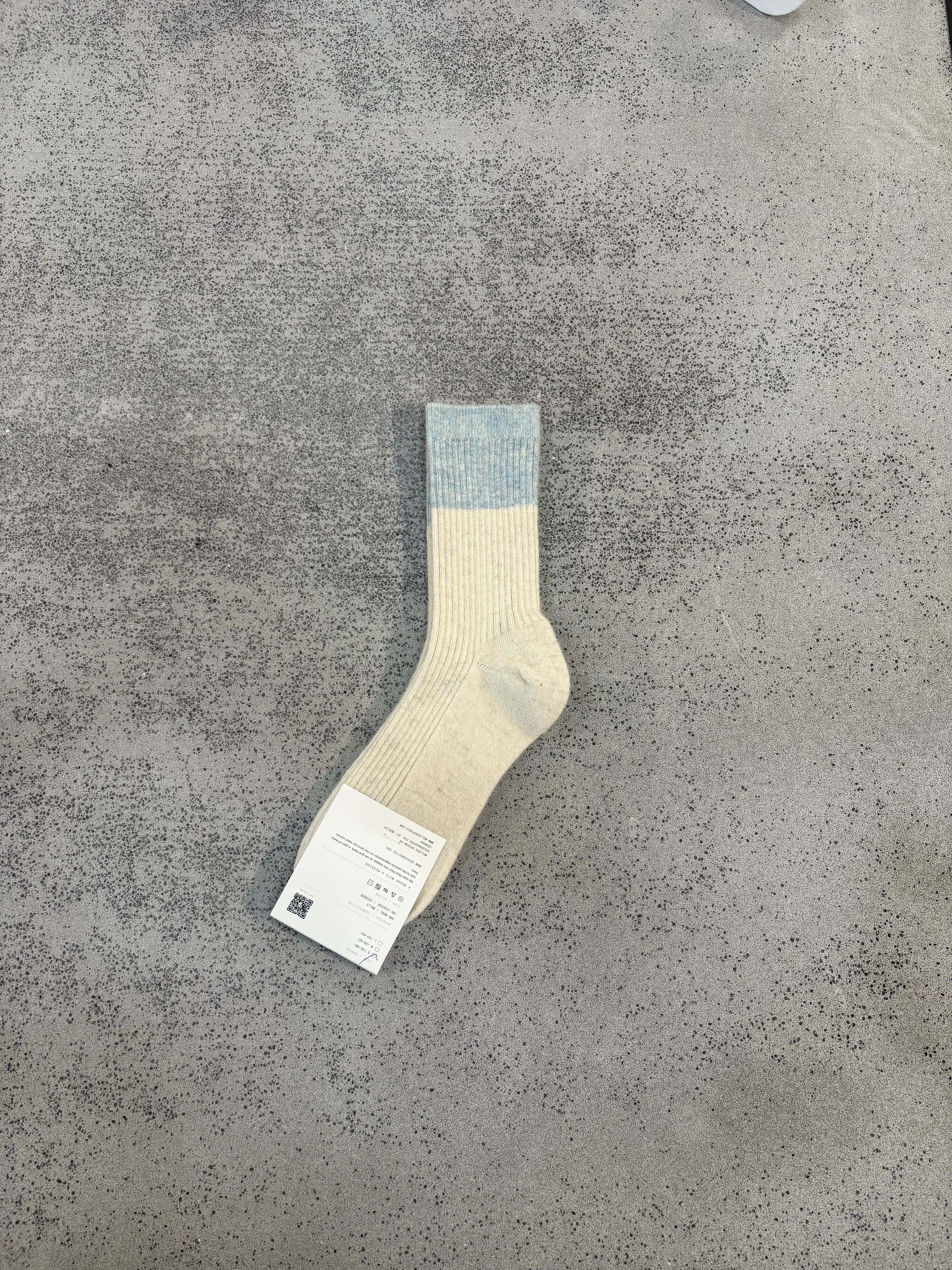Wollsocken Bündchen