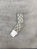 Wollsocken Karo