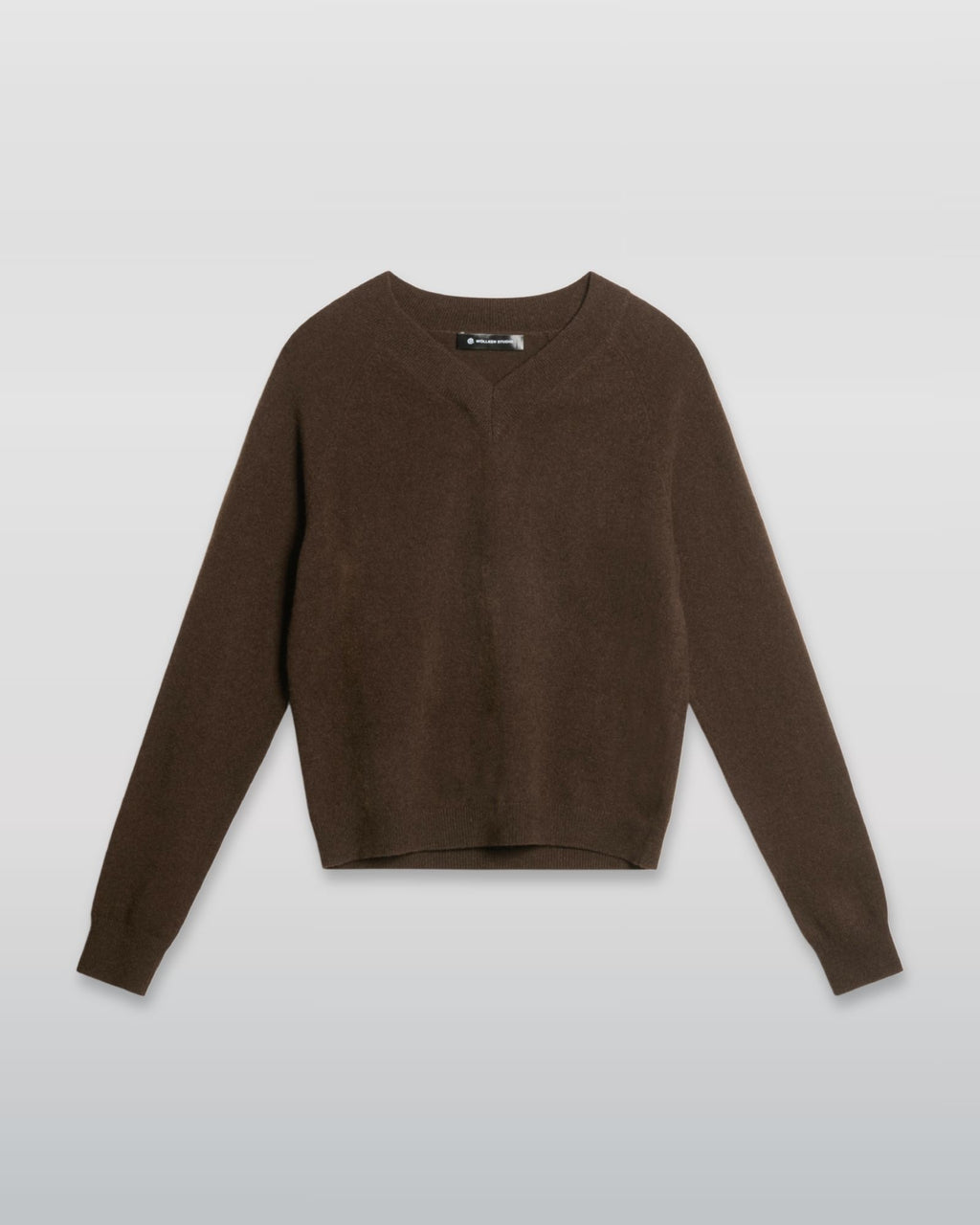 Women's V-neck sweater – 100% yak wool