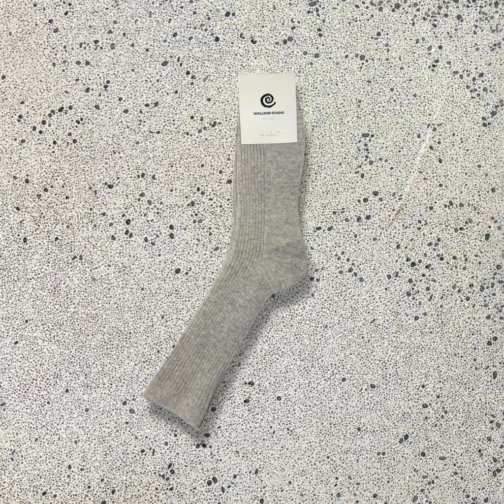 Wollsocken Classic Braun