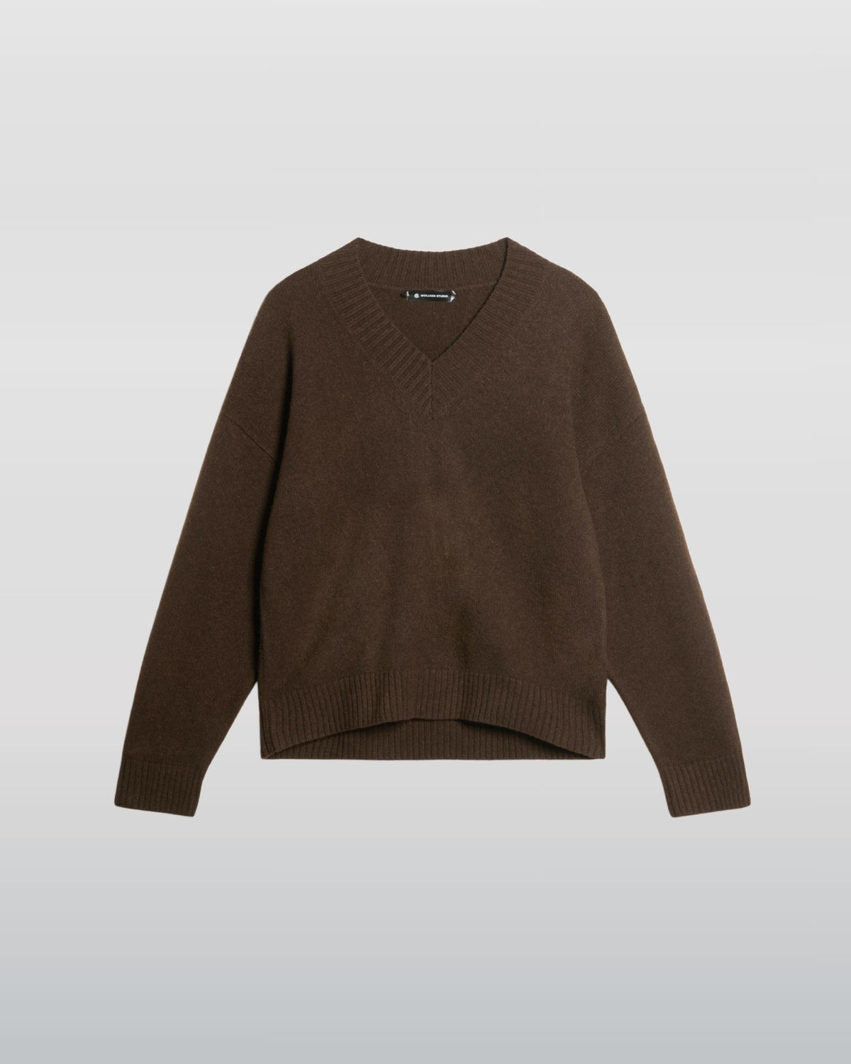 Unisex V-neck sweater – 100% yak wool